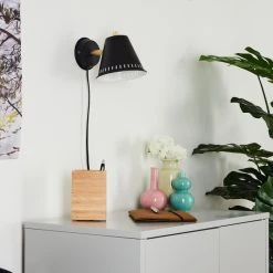 Hofstein Iasoa Wandleuchte Messing, Schwarz, 1-flammig 21 Hofstein Iasoa Wandleuchte Messing, Schwarz, 1-flammig -Wandleuchten Verkauf iasoa wandleuchte h3414958 9