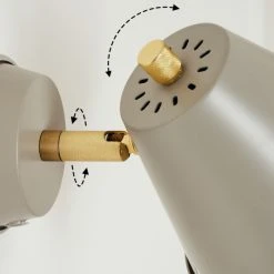 Hofstein Iasoa Wandleuchte Messing, Grau, 1-flammig 15 Hofstein Iasoa Wandleuchte Messing, Grau, 1-flammig -Wandleuchten Verkauf iasoa wandleuchte h3414972 5