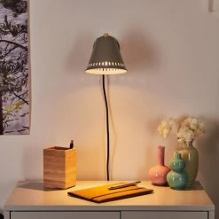 Hofstein Iasoa Wandleuchte Messing, Grau, 1-flammig 16 Hofstein Iasoa Wandleuchte Messing, Grau, 1-flammig -Wandleuchten Verkauf iasoa wandleuchte h3414972 6