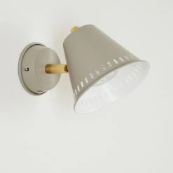 Hofstein Iasoa Wandleuchte Messing, Grau, 1-flammig 17 Hofstein Iasoa Wandleuchte Messing, Grau, 1-flammig -Wandleuchten Verkauf iasoa wandleuchte h3414972 7