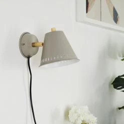 Hofstein Iasoa Wandleuchte Messing, Grau, 1-flammig 19 Hofstein Iasoa Wandleuchte Messing, Grau, 1-flammig -Wandleuchten Verkauf iasoa wandleuchte h3414972 9