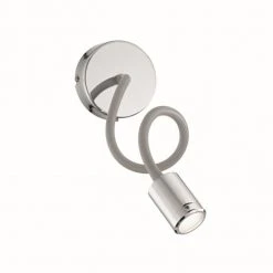 Ideallux Ideal Lux FOCUS Wandleuchte LED Chrom, 1-flammig