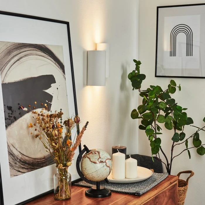 Hofstein Ililai Wandleuchte Weiß, 4-flammig 7 Hofstein Ililai Wandleuchte Weiß, 4-flammig - Image 7