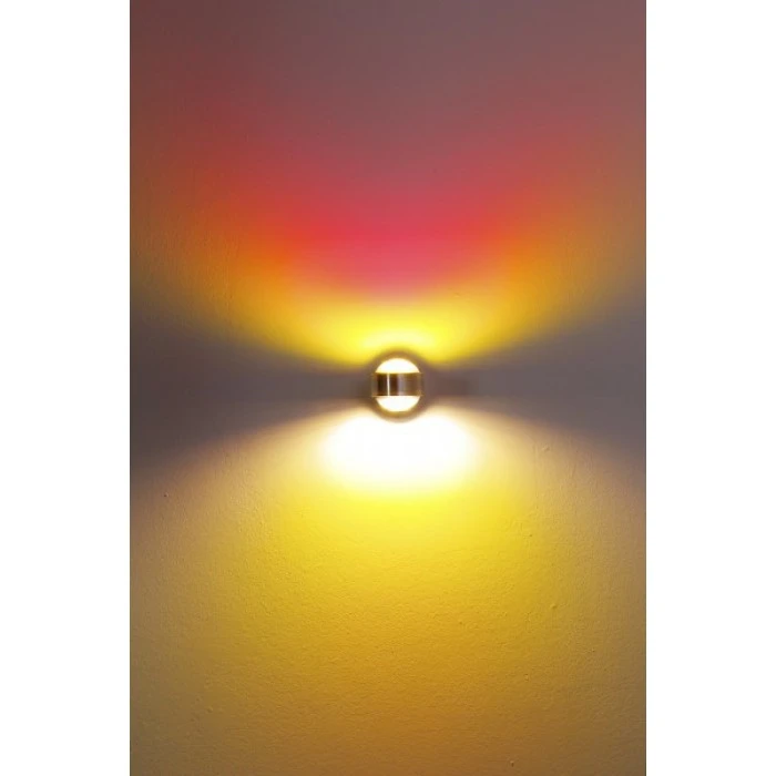 Hofstein Indore Wandleuchte LED Aluminium, 2-flammig 2 Hofstein Indore Wandleuchte LED Aluminium, 2-flammig - Image 2