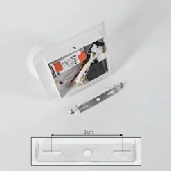 Hofstein Inkeroinen Wandleuchte LED Weiß, 1-flammig -Wandleuchten Verkauf inkeroinen wandleuchte h3460221 7