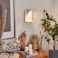 Hofstein Inkeroinen Wandleuchte LED Weiß, 1-flammig -Wandleuchten Verkauf inkeroinen wandleuchte h3460221 8