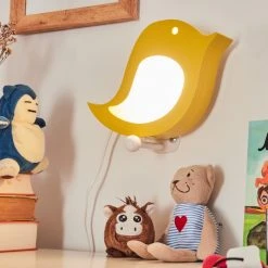 Hofstein Inklin Wandleuchte LED Gelb, 1-flammig 26 Hofstein Inklin Wandleuchte LED Gelb, 1-flammig -Wandleuchten Verkauf inklin wandleuchte h3550342 12