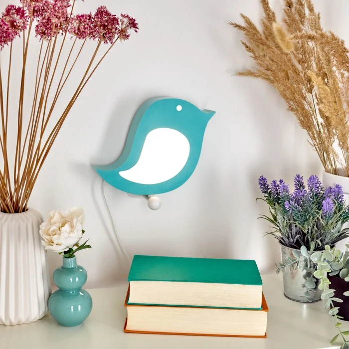 Hofstein Inklin Wandleuchte LED Blau, 1-flammig 7 Hofstein Inklin Wandleuchte LED Blau, 1-flammig - Image 7