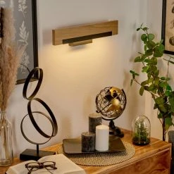 Hofstein Inzino Wandleuchte LED Schwarz, Naturfarben, 1-flammig 18 Hofstein Inzino Wandleuchte LED Schwarz, Naturfarben, 1-flammig -Wandleuchten Verkauf inzino wandleuchte h3570807 6