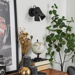 Hofstein Isanay Wandleuchte LED Schwarz, 1-flammig 19 Hofstein Isanay Wandleuchte LED Schwarz, 1-flammig -Wandleuchten Verkauf isanay wandleuchte h3654095 9