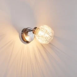 Hofstein Iskuras Wandleuchte Nickel-Matt, 1-flammig 36 Hofstein Iskuras Wandleuchte Nickel-Matt, 1-flammig -Wandleuchten Verkauf iskuras wandleuchte h3226322 do2 14