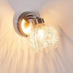 Hofstein Iskuras Wandleuchte Nickel-Matt, 1-flammig 41 Hofstein Iskuras Wandleuchte Nickel-Matt, 1-flammig -Wandleuchten Verkauf iskuras wandleuchte h3226322 do2 19