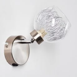 Hofstein Iskuras Wandleuchte Nickel-Matt, 1-flammig 42 Hofstein Iskuras Wandleuchte Nickel-Matt, 1-flammig -Wandleuchten Verkauf iskuras wandleuchte h3226322 do2 20