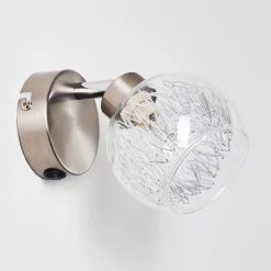 Hofstein Iskuras Wandleuchte Nickel-Matt, 1-flammig 26 Hofstein Iskuras Wandleuchte Nickel-Matt, 1-flammig -Wandleuchten Verkauf iskuras wandleuchte h3226322 do2 4