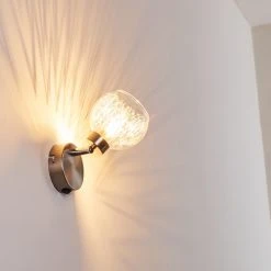 Hofstein Iskuras Wandleuchte Nickel-Matt, 1-flammig 30 Hofstein Iskuras Wandleuchte Nickel-Matt, 1-flammig -Wandleuchten Verkauf iskuras wandleuchte h3226322 do2 8