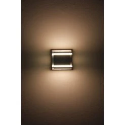Hofstein Jaipur Wandleuchte LED Edelstahl, 1-flammig 12 Hofstein Jaipur Wandleuchte LED Edelstahl, 1-flammig -Wandleuchten Verkauf jaipur wandleuchte h389led 3