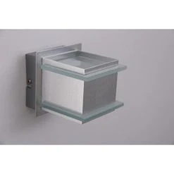 Hofstein Jaipur Wandleuchte LED Edelstahl, 1-flammig 13 Hofstein Jaipur Wandleuchte LED Edelstahl, 1-flammig -Wandleuchten Verkauf jaipur wandleuchte h389led 4