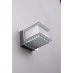 Hofstein Jaipur Wandleuchte LED Edelstahl, 1-flammig 14 Hofstein Jaipur Wandleuchte LED Edelstahl, 1-flammig -Wandleuchten Verkauf jaipur wandleuchte h389led 5