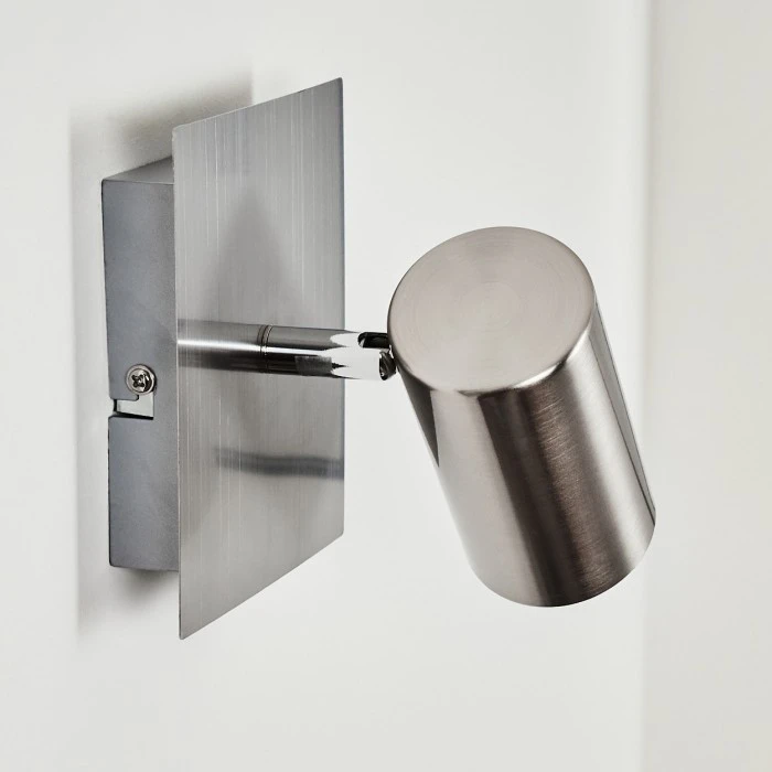 Hofstein Javel Wandleuchte Nickel-Matt, Chrom, 1-flammig 11 Hofstein Javel Wandleuchte Nickel-Matt, Chrom, 1-flammig - Image 11