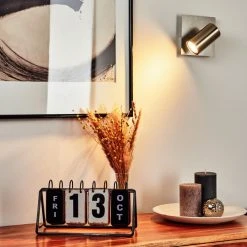 Hofstein Javel Wandleuchte Nickel-Matt, Chrom, 1-flammig 20 Hofstein Javel Wandleuchte Nickel-Matt, Chrom, 1-flammig -Wandleuchten Verkauf javel wandleuchte h3452639 8