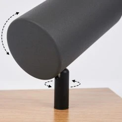 Hofstein Javel Wandleuchte Schwarz, Grau, Holzoptik, 1-flammig 14 Hofstein Javel Wandleuchte Schwarz, Grau, Holzoptik, 1-flammig -Wandleuchten Verkauf javel wandleuchte h3452653 2