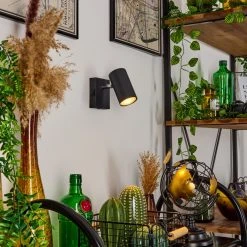 Hofstein Javel Wandleuchte Schwarz, 1-flammig -Wandleuchten Verkauf javel wandleuchte h3563922 10