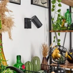 Hofstein Javel Wandleuchte Schwarz, 1-flammig -Wandleuchten Verkauf javel wandleuchte h3563922 11