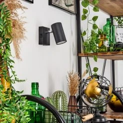 Hofstein Javel Wandleuchte Schwarz, 1-flammig -Wandleuchten Verkauf javel wandleuchte h3563922 9