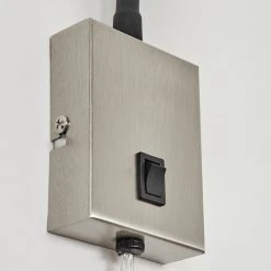 Hofstein Javel Wandleuchte Nickel-Matt, Schwarz, 1-flammig -Wandleuchten Verkauf javel wandleuchte h3612699 5