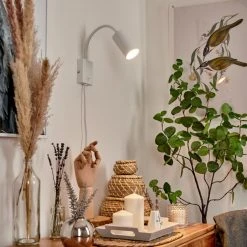 Hofstein Javel Wandleuchte Weiß, 1-flammig -Wandleuchten Verkauf javel wandleuchte h3613177 10