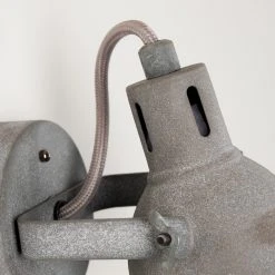 Hofstein Jonsered Wandleuchte LED Schwarz, Grau, Steinoptik, 1-flammig 29 Hofstein Jonsered Wandleuchte LED Schwarz, Grau, Steinoptik, 1-flammig -Wandleuchten Verkauf jonsered wandleuchte h3355435 10