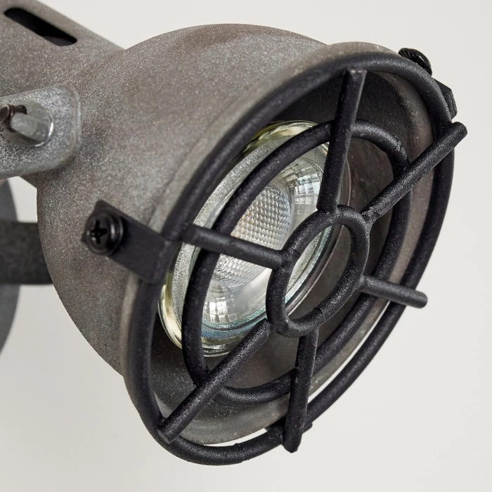 Hofstein Jonsered Wandleuchte LED Schwarz, Grau, Steinoptik, 1-flammig 16 Hofstein Jonsered Wandleuchte LED Schwarz, Grau, Steinoptik, 1-flammig - Image 16