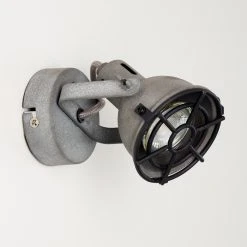 Hofstein Jonsered Wandleuchte LED Schwarz, Grau, Steinoptik, 1-flammig 24 Hofstein Jonsered Wandleuchte LED Schwarz, Grau, Steinoptik, 1-flammig -Wandleuchten Verkauf jonsered wandleuchte h3355435 5