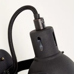 Hofstein Jonsered Wandleuchte LED Schwarz, 1-flammig 27 Hofstein Jonsered Wandleuchte LED Schwarz, 1-flammig -Wandleuchten Verkauf jonsered wandleuchte h3355459 10