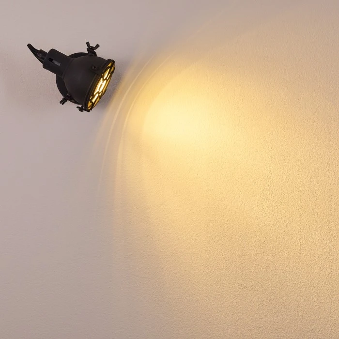 Hofstein Jonsered Wandleuchte LED Schwarz, 1-flammig 15 Hofstein Jonsered Wandleuchte LED Schwarz, 1-flammig - Image 15