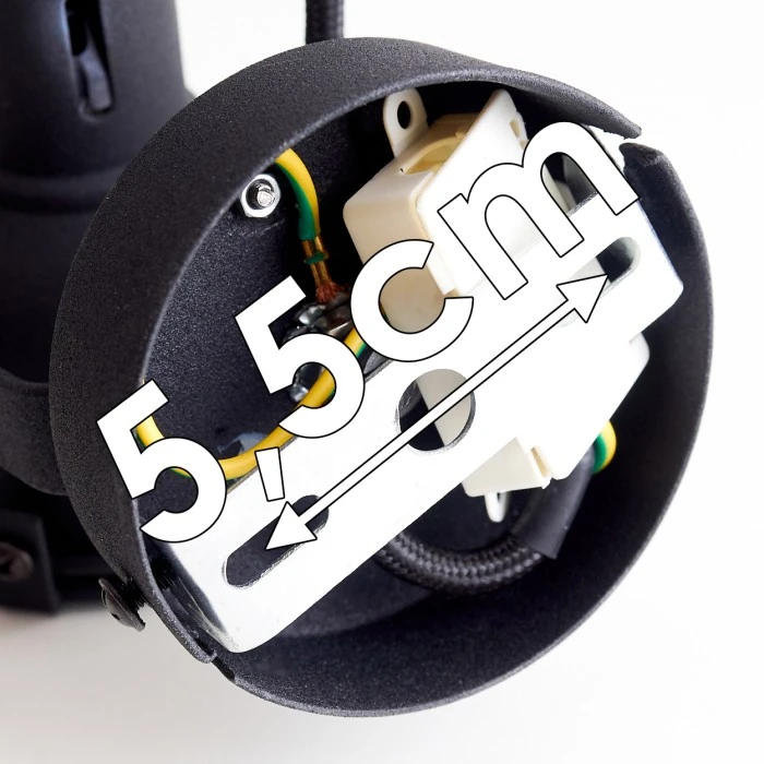 Hofstein Jonsered Wandleuchte LED Schwarz, 1-flammig 17 Hofstein Jonsered Wandleuchte LED Schwarz, 1-flammig - Image 17