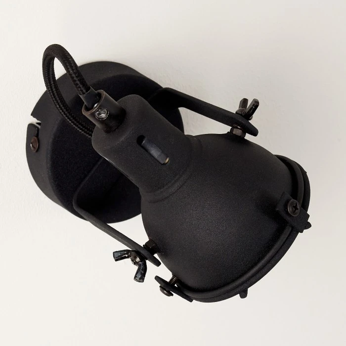 Hofstein Jonsered Wandleuchte LED Schwarz, 1-flammig 9 Hofstein Jonsered Wandleuchte LED Schwarz, 1-flammig - Image 9