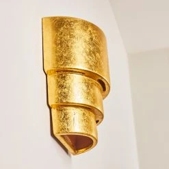 Hofstein Karatschi Wandleuchte Gold, 1-flammig -Wandleuchten Verkauf karatschi wandleuchte h3010136 do4 17