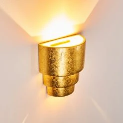 Hofstein Karatschi Wandleuchte Gold, 1-flammig -Wandleuchten Verkauf karatschi wandleuchte h3010136 do4 8