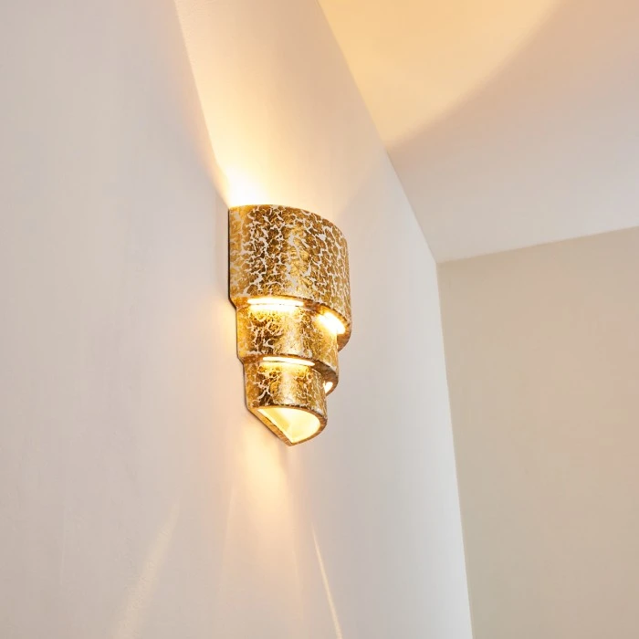 Hofstein Karatschi Wandleuchte Gold, 1-flammig 13 Hofstein Karatschi Wandleuchte Gold, 1-flammig - Image 13