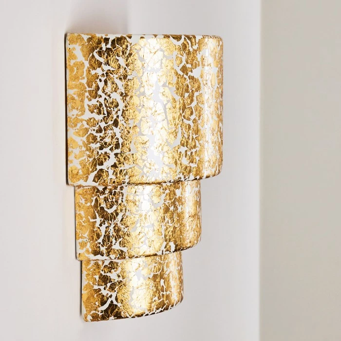 Hofstein Karatschi Wandleuchte Gold, 1-flammig 15 Hofstein Karatschi Wandleuchte Gold, 1-flammig - Image 15