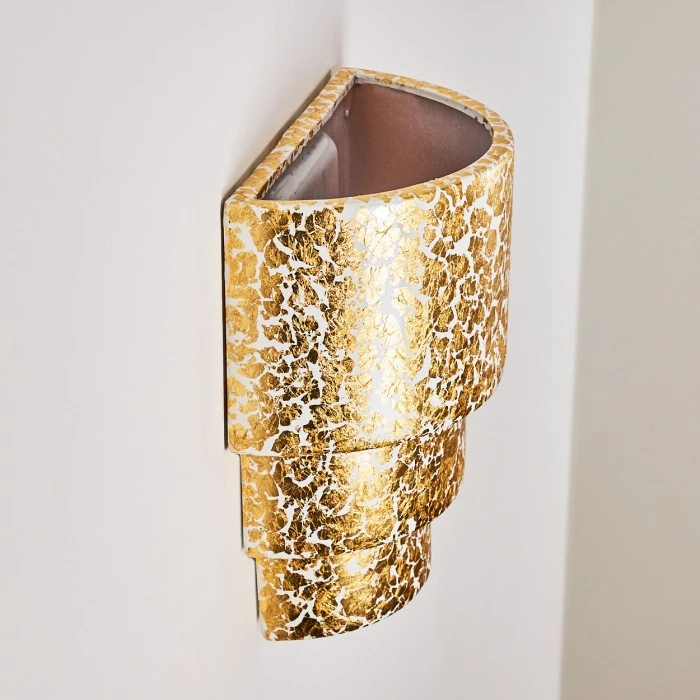 Hofstein Karatschi Wandleuchte Gold, 1-flammig 16 Hofstein Karatschi Wandleuchte Gold, 1-flammig - Image 16