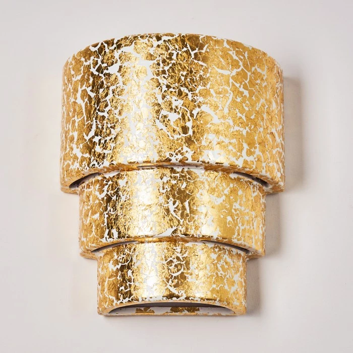 Hofstein Karatschi Wandleuchte Gold, 1-flammig 6 Hofstein Karatschi Wandleuchte Gold, 1-flammig - Image 6