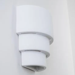 Hofstein Karatschi Wandleuchte Weiß, 1-flammig -Wandleuchten Verkauf karatschi wandleuchte h330 6