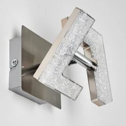 Hofstein Karis Wandleuchte LED Nickel-Matt, 1-flammig -Wandleuchten Verkauf karis wandleuchte h3111123 do1 11