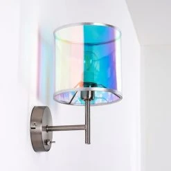 Hofstein Kaunas Wandleuchte Nickel-Matt, 1-flammig -Wandleuchten Verkauf kaunas wandleuchte h3329535 4