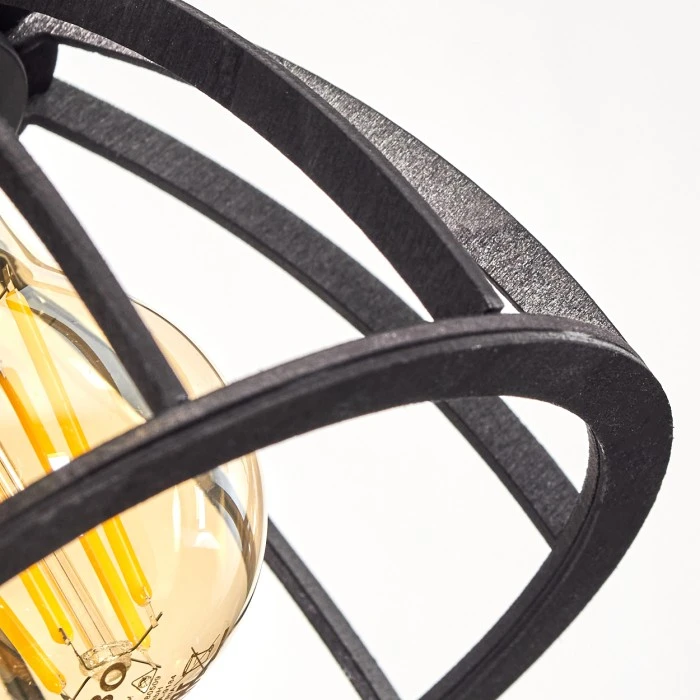 Hofstein Kaurila Wandleuchte Schwarz, 1-flammig 3 Hofstein Kaurila Wandleuchte Schwarz, 1-flammig - Image 3