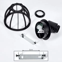 Hofstein Kaurila Wandleuchte Schwarz, 1-flammig 14 Hofstein Kaurila Wandleuchte Schwarz, 1-flammig -Wandleuchten Verkauf kaurila wandleuchte h3578704 4