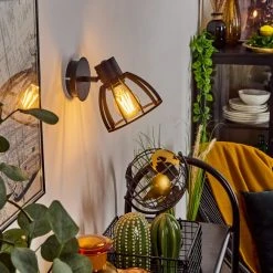 Hofstein Kaurila Wandleuchte Schwarz, 1-flammig 16 Hofstein Kaurila Wandleuchte Schwarz, 1-flammig -Wandleuchten Verkauf kaurila wandleuchte h3578704 6