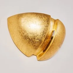 Hofstein Kawasaki Wandleuchte Gold, 1-flammig -Wandleuchten Verkauf kawasaki wandleuchte h3010143 do4 11